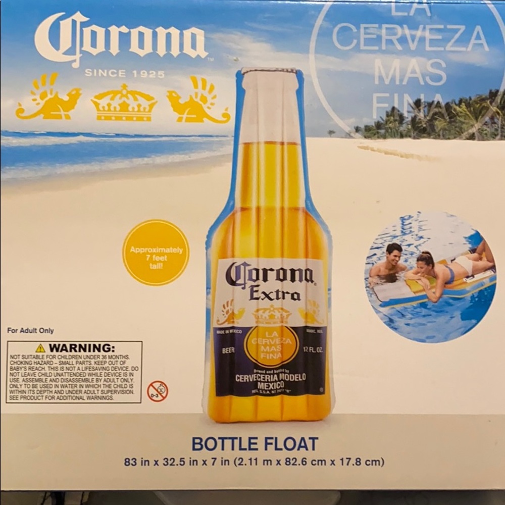 Corona pool float